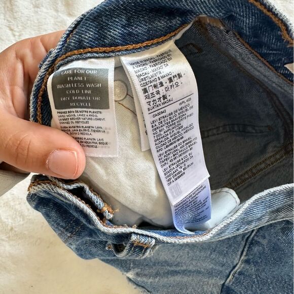 Levi’s 501 Shorts Distressed Size 29 - Picture 5 of 12